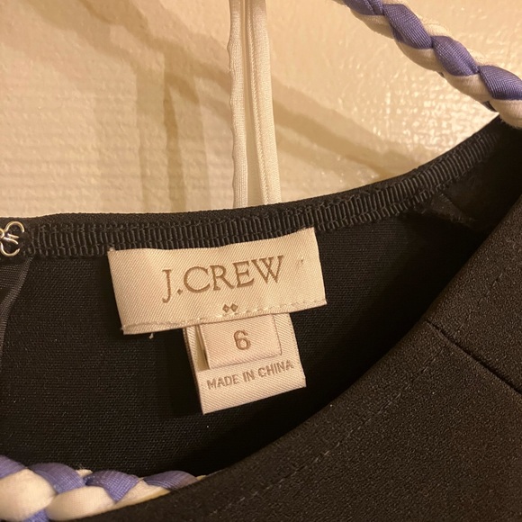 J.Crew Black Resume Dress - Size 6 - Picture 4 of 7
